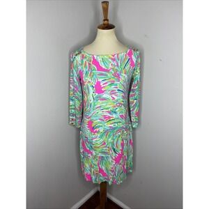 Lilly Pulitzer Sophie Dress in Raz Berry‎ Shady Lady Medium